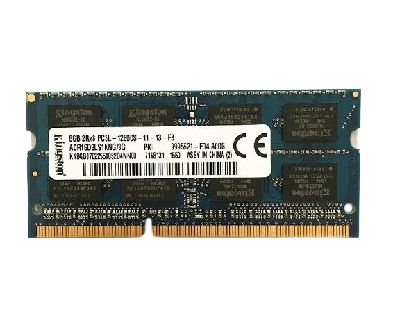 رم لپ تاپ 8 گیگ Kingston DDR3L PC3L-12800S 1600MHz 1.35V